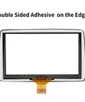 7 Inch Touch Screen Digitizer Replacement For 2014 2015 2016 Mazda 3 2016 MX5 Miata And CX3 Infotainment Display with adhesive edges