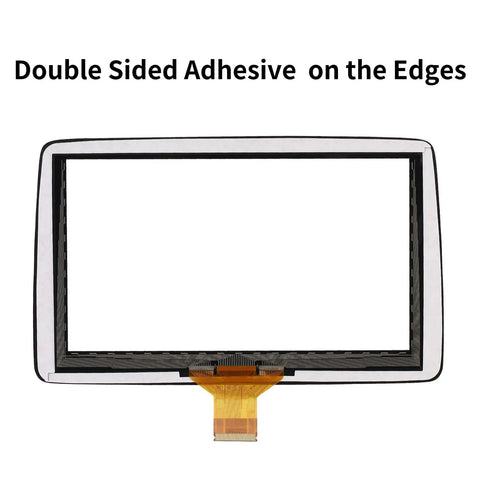 7 Inch Touch Screen Digitizer Replacement For 2014 2015 2016 Mazda 3 2016 MX5 Miata And CX3 Infotainment Display with adhesive edges