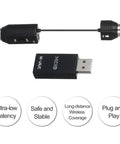 Low Latency Wireless MIDI Adapter And Interface For Keyboards Synthesizers And Controllers with plug and USB receiver