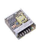 Tough As Nails Rock Solid Ultra Slim Fanless AC To DC Converter 24V 2.2A 52.8W Switching Power Supply in metal enclosure.