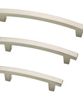 Brushed Nickel Cabinet Handles 10 Pack 3 Inch Center To Center Drawer Pulls For Kitchen Cabinets Doors And Dressers