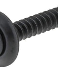 Tough As Nails No Sweat Trim Screws Featuring Razor Sharp Threads In Durable Black Phosphate Coating Ten By Three Quarters Inch side view