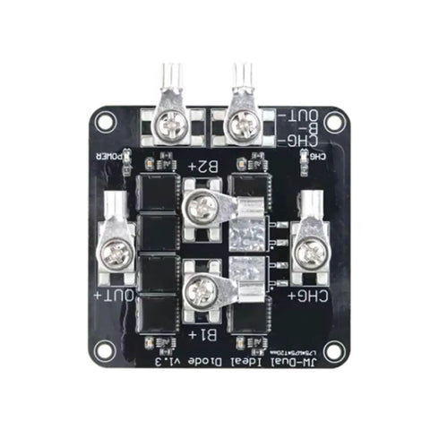 Heavy Hitting 75V 100A Ideal Diode Controller And Battery Isolation Control Board For Solar Arrays Or Electric Rig Power Grids.