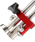 Close-up of Sheet Metal Roller Bender One Station With 0 To 100 Degree Bending Range And 7mm To 130mm Capacity Quick Setup Disk Tool mechanism