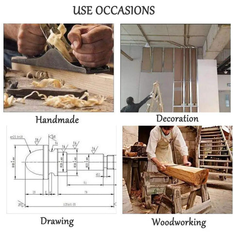 Heavy Duty Stainless Steel Combination Square For Framing And Finish Carpentry Featuring Versatile 0 To 180 Degree Angle Ruler With Legible Etched Inch Fractions used in various woodworking tasks.