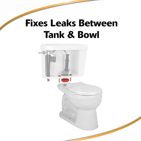 Universal 2 Inch Tank To Bowl Gasket And Hardware Kit Fits Most Two Piece Toilet Tanks Easy Leak Proof Repair For Home And Diy Projects Installed