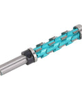 Hamwesh 12mm Shank Flush Trim Router Bit With Premium Carbide Build For Heavy Duty Woodworking Jobs And Diy Projects, 19mm cut diameter.