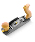 Low Angle Smoothing Plane Loaded With Extra Hhs Blades For Gnarly Figured Lumber, ergonomic design, smooth wooden handle.