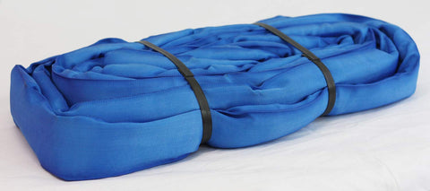 12 Piece Polyester Endless Round Sling Kit For Lifting Rigging Hoist Towing And Wrecker Recovery Heavy Duty Round Slings