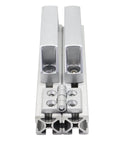 1010 Aluminum Profile Hinges And Door Handles Kit For 1 Inch By 1 Inch Extrusion showing hinges and handles