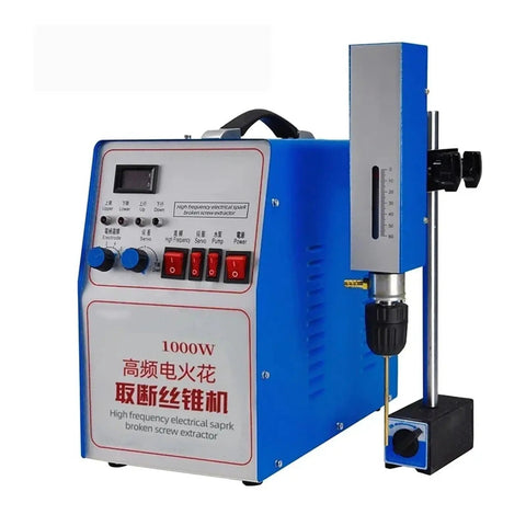 Portable EDM Drilling Machine Pro Grade 600W High Frequency Pulse Drill with control panel and magnetic base