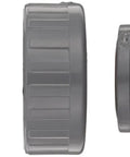 Side view of CPVC Pipe Fitting Union With Viton O Ring for easy plastic to metal pipe connections, Schedule 80, 1 Inch