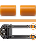 Premium Load Wheel Kit For WP 3000 Electric Pallet Jack Lift, Heavy Duty Replacement Wheels, Abrasion And Corrosion Resistant