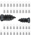 40 Piece Tire Repair Kit With Rubber Nails And Screw Plugs, showing rubber nails and plugs for puncture fix tool