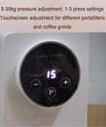 Kick Start Your Morning Routine With This Automatic Coffee Tamper Built As A Smooth Operator For 58MM Portafilters Featuring adjustable pressure display
