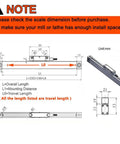 Three Axis DRO For Drill EDM Milling And Lathe Machines With 5um Glass Scale Precision 300mm 600mm 350mm Travel 12 24 14 Inch Options Ultra Accurate Metrology Readout For Precise Machining Pro Grade size and mounting diagram with travel and install space note