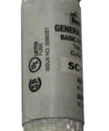 SC-30 30 Amp Class G Time Delay Fuse For 480V Systems, general purpose protection, white, close-up of a single fuse