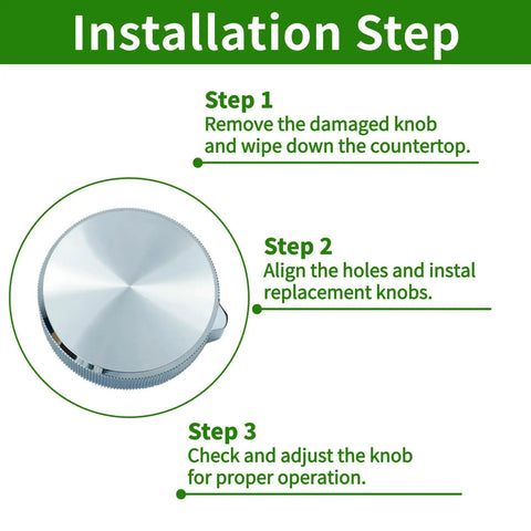 Installation steps for Upgraded Dryer Knob Replacement For Whirlpool And Maytag Dryers Easy Install Timer Dial Replacement