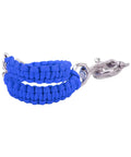 Underwater Camera Lanyard With Retractable Stainless Steel Hook And 360 Degree Rotation, Royal Blue marine-grade rope.