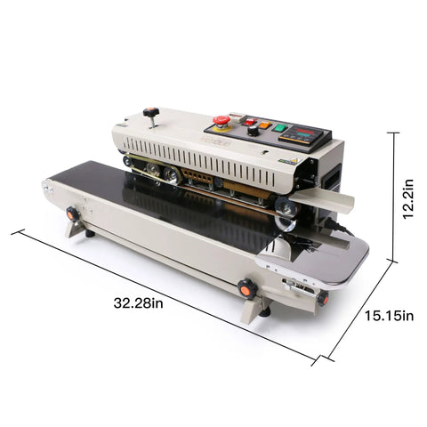 Continuous Bag Band Sealer With Digital Temperature Control For 0.02 To 0.08Mm Pvc Film Industrial Packaging Equipment That Gets It Done Daily Without Breaking A Sweat