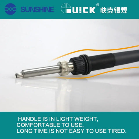 Handle of 200W Hot Air Soldering Station For SMD Rework And Phone PCB Repair With Silent Twin Stage Brushless Blower