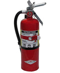 B500T 5 Lbs ABC Dry Chemical Fire Extinguisher With Wall Bracket For Home Shop Garage, Stored Pressure, Marine UL Approved, Aluminum Valve