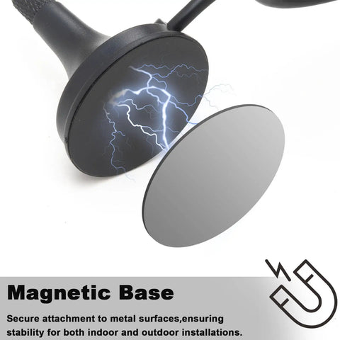 Real Game Changer High Gain Cellular Booster Antenna With 8Dbi Omnidirectional 4G Lte magnetic mount base with lightning effect.