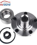 Pair Front Wheel Bearing And Hub Assembly For Honda Accord 1998-2002 Acura TL 1999-2003 Acura CL 2001-2003 Non ABS 5 Lug
