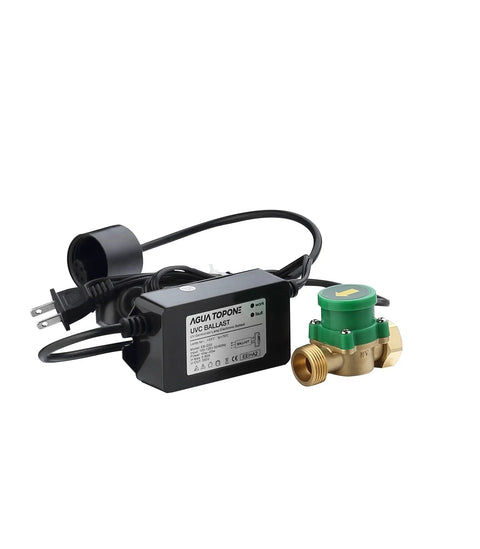 UV Ballast For 55W Ultraviolet Water Sterilization System With 100-120V Power, Smart Flow Sensor Switch, 4 Prong Connector