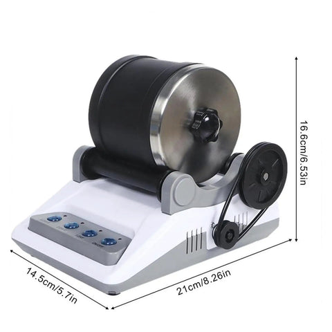 Rock Polisher Tumbler Kit For Gem Making And Geology Hobby Easy Rotary Stone Polisher For Adults And Kids DIY Gem Polishing