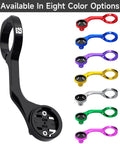 Out Front Bike GPS Computer Mount For 25.6mm And 31.8mm Handlebars Aluminum Aero Bar Bracket with eight color options displayed