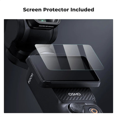 Screen protector for 10X Macro Lens for DJI Osmo Pocket 4 By 3 With Magnetic Mount Close Up Filter