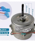 Super Durable Fan Motor YDK 35 6AH with wires and dimensions for heavy duty industrial use.