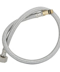 Maqulae Copper Kitchen Faucet with G1/2in Thread, Hot and Cold Water Sink braided water supply hose for installation.