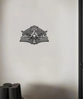 Industrial Steam Train Metal Wall Art Decor Hanging Sign for Living Room and Office Modern Locomotive Iron Silhouette 12 Inch
