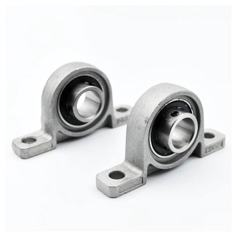 Heavy Duty Zinc Alloy Pillow Block Bearing Self Aligning Unit Fits Shafts 8 10 12 15 17 20 Mm Low Noise Runs Like A Dream Handles Heavy Loads Daily Use Keeps Rig Moving Smooth Without Getting Stuck On Tough Jobs Always Performs Better Than Best, dual bearing units