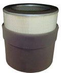 Heavy Duty Paper Filter Cartridge For Blowers And Vacuum Pumps 21.5 Inch Tall 14 Inch Inner Diameter 19 5/8 Inch Outer Diameter 4705 SCFM Prefilter Ready Durable Industrial Filtration Made In USA