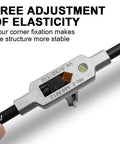 9/16-20 Bike Pedal Thread Repair Kit For Crank Arm Rethreading Tap Set with adjustable elasticity mechanism shown.