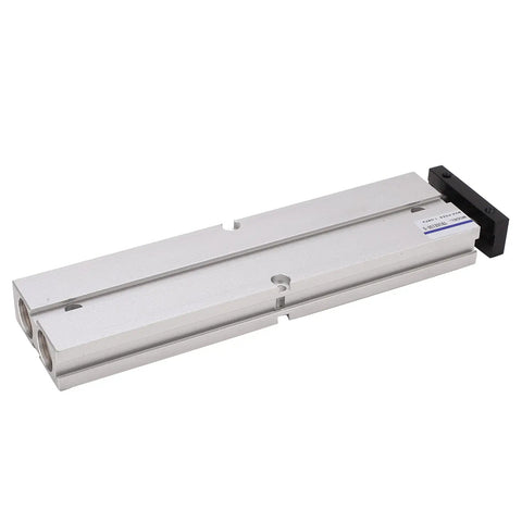 Double Rod Heavy Duty Pneumatic Air Cylinder With Aluminum Alloy Body, 1 MPa Working Pressure, Stroke 10-200 Mm, M5x0.8 Thread