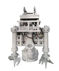 Excavator Hydraulic Submersible Slurry Cutter Pump Heavy Duty Dredge And Sand Extraction Tool with integrated cutter for efficient sediment removal.