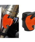 Fork Seal Cleaner Tool 45-55mm For Motorcycle Front Forks Orange Built For Quick Oil Cleaning And Seal Maintenance, ABS