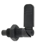 Quick Release Spring Loaded Latch Pin With Lock Nut For Easy Inserting And Extracting Pins, Keeps Workpieces Tight, Black M16x10mm