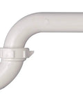 P Trap Kit For 1 1/4 Inch Drain White Easy Install With Nuts And Washers Keeps Sewer Gas Out And Stops Bad Smells DIY Friendly Bathroom Plumbing Repair 200WK