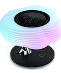 Bedside Lamp With Wireless Charger And Bluetooth Speaker For Bedroom RGB Dimmable Nightstand Light With Qi Charging Pad