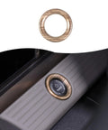 Factory Look Snug Fit Push Start Button Cover For Hummer Electric Pickup 2024 2025 Abs Plastic Trim Ring mounted over ignition switch.