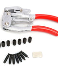 Handheld Power Punch Kit With Stainless Steel Hole Punch Pliers And 16 Piece Metal Dies For Sheet Metal Up To 0.6mm Thick