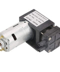 Mini Oil Free Vacuum Pump 24V DC -85 KPa Vacuum 40 Lpm Flow Oilless Design For Industrial Use close-up view