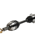 4WD Front Wheel Bearing Hubs And CV Axles Kit For Silverado 1500 Sierra Suburban Tahoe Yukon XL Avalanche And Cadillac Escalade ESV EXT AWD Ready To Roll Replacement Parts For A Smooth Quiet Ride And Easy Install close-up view of a CV axle on a white background.