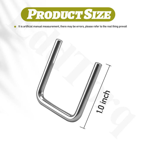 Unloader Pin Replacement For Lawn Mower Engines Heavy Duty Durable Part 190578GS Style 1 Pack, stainless steel 1.0 inch pin