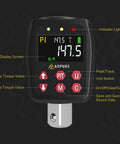 Digital Torque Adapter 1/2 Inch Drive for Cars, 7.4-147.5 Ft-Lb / 10-200 Nm with display screen and control buttons